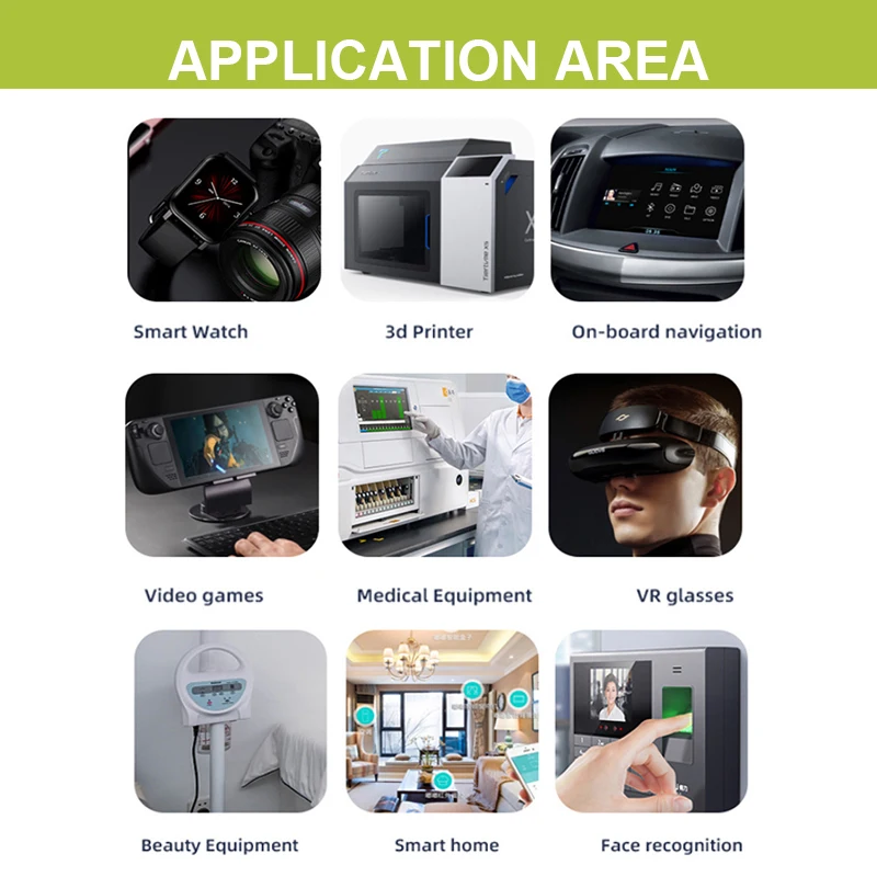 Wisecoco Oled Lcd Module 2.7 Inch 800*600 MIPI 30Pins High Contrast 420cd/m2 Amoled Display For Smart Home