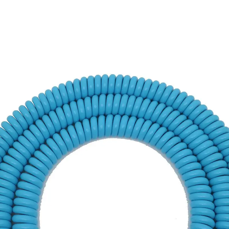 25 футов плоская черная длинная трубка приемник спиральный телефонный шнур 4 серии ISDN телефонный шнур 25 метров серый