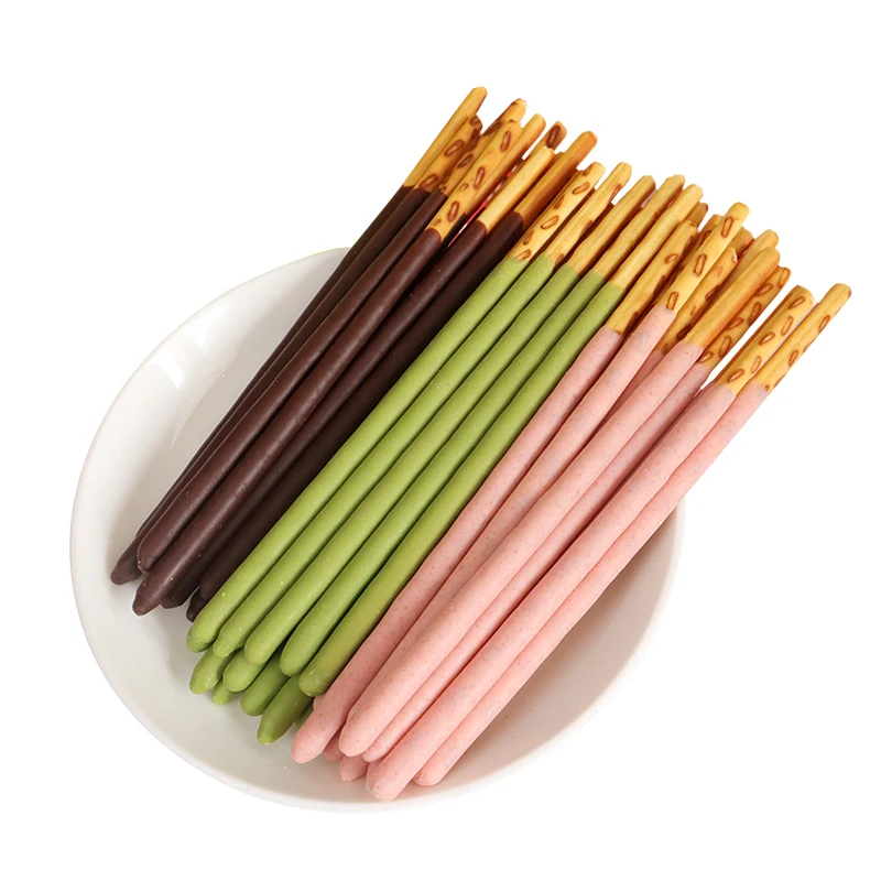 Best selling Pocky Biscuit Stick Coated with Chocolate A variety of flavors of stick-coated biscuits are newly launched 55g