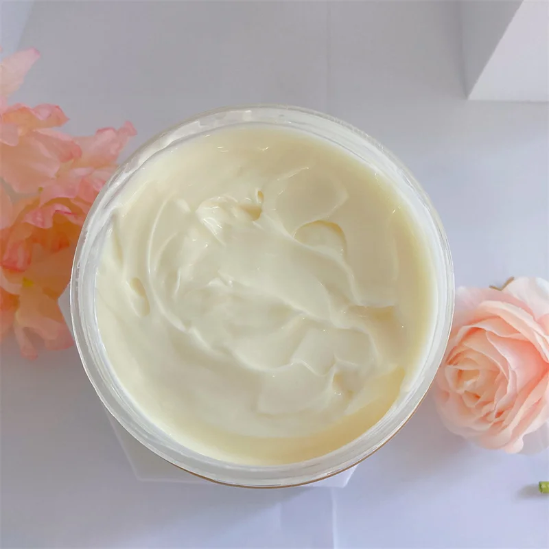 Hot selling pure natural mild whitening turmeric body cream with low MOQ