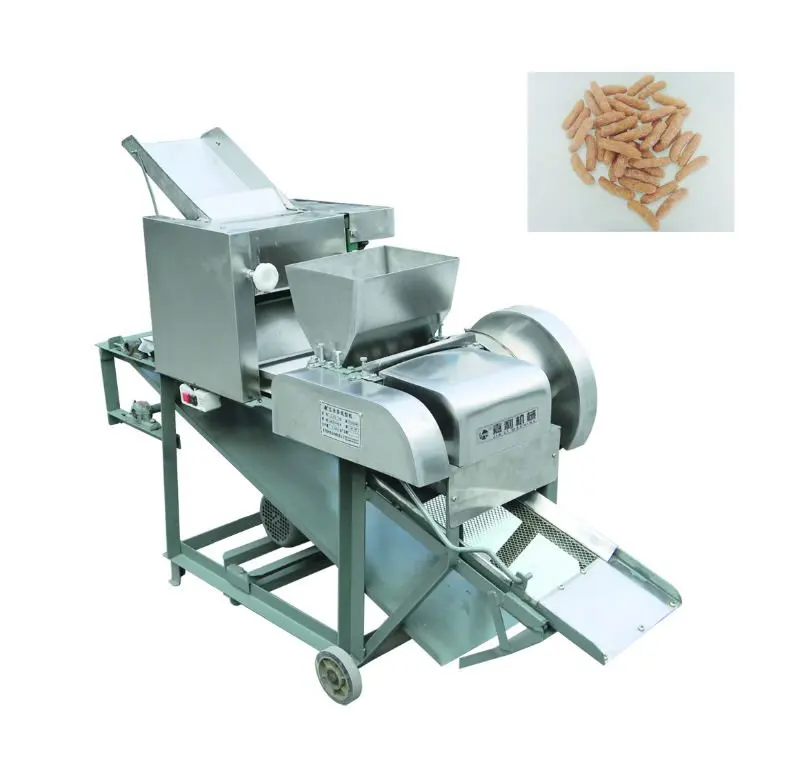Small nigerian snack food chin chin cutter milling cutting making machine