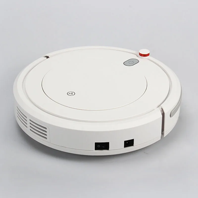 
White Intelligent Automatic Home Cleaner Sweep And Mop Clean Robot Sweeping Robot 