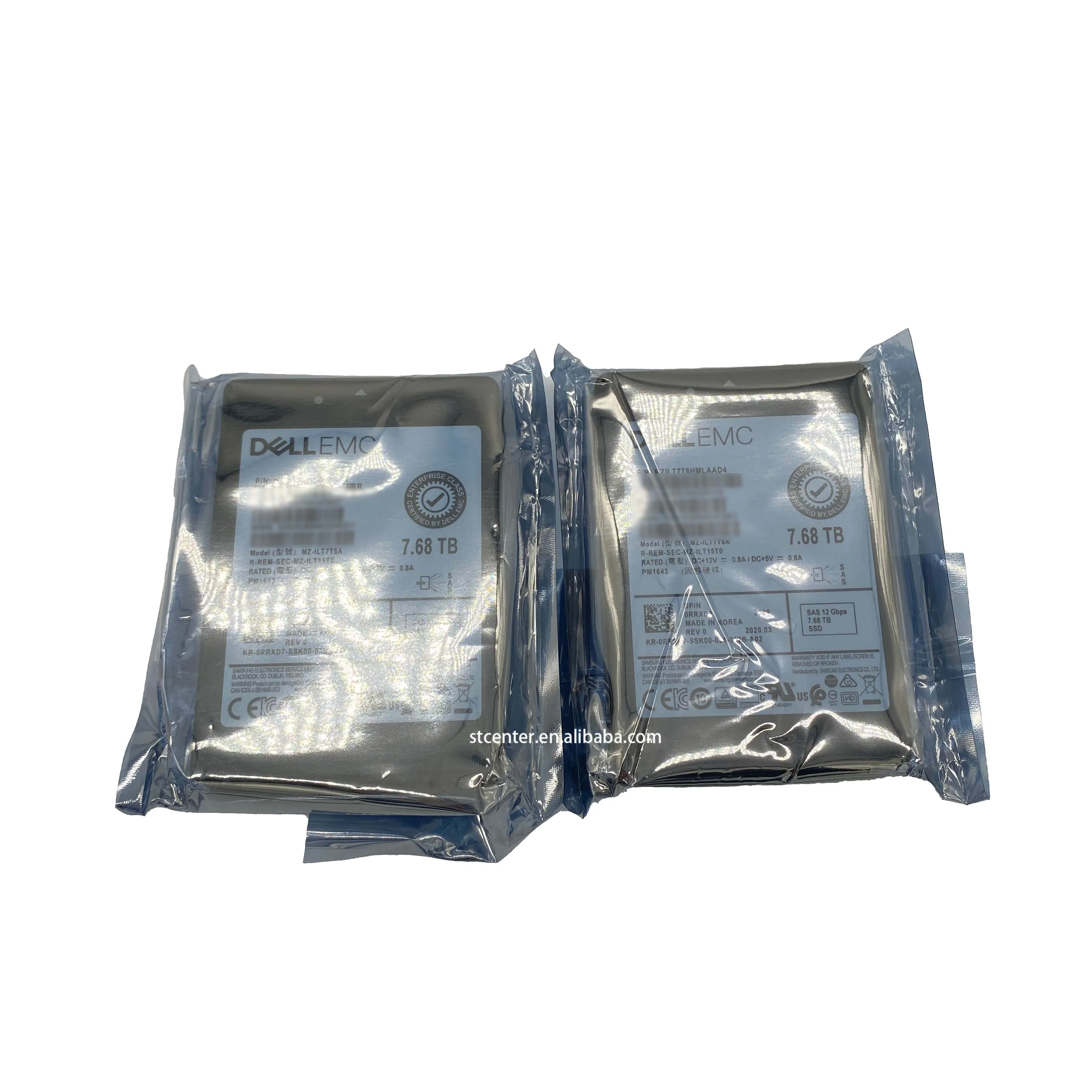 100% brand new original Dell ssd sas hard disk 15.36T 7.68tb server ssd