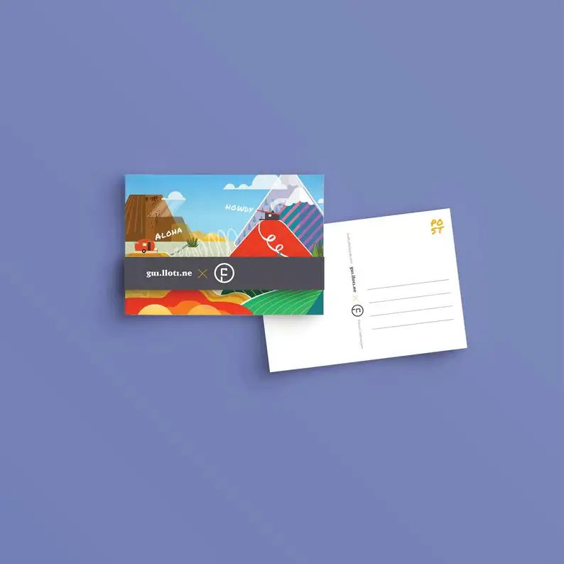 Bright Flower Greeting Card Funny Birthday Cards Handmade Birthday Gift Card