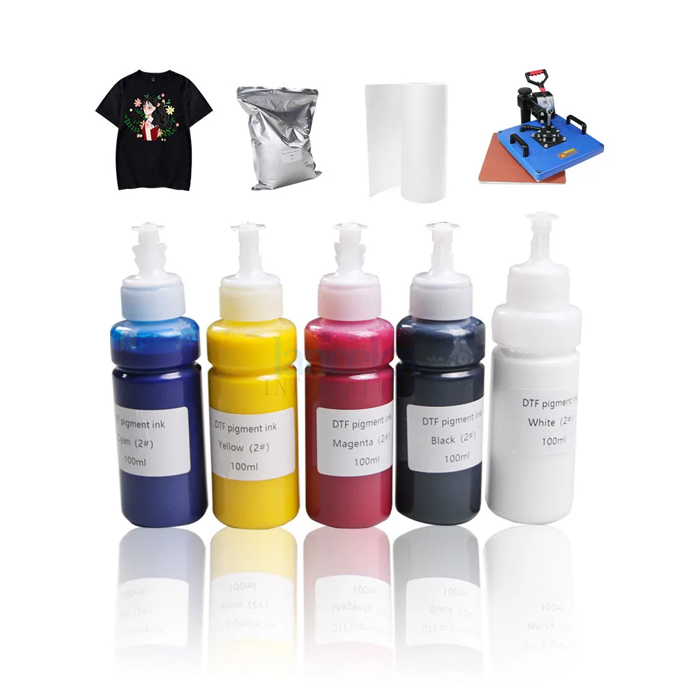 Hot Sale DTF Korea ink  NEW PET Transfer Film  premium dtf ink for dtf ink 100ml for l805 i3200 l1800 xp600 printer