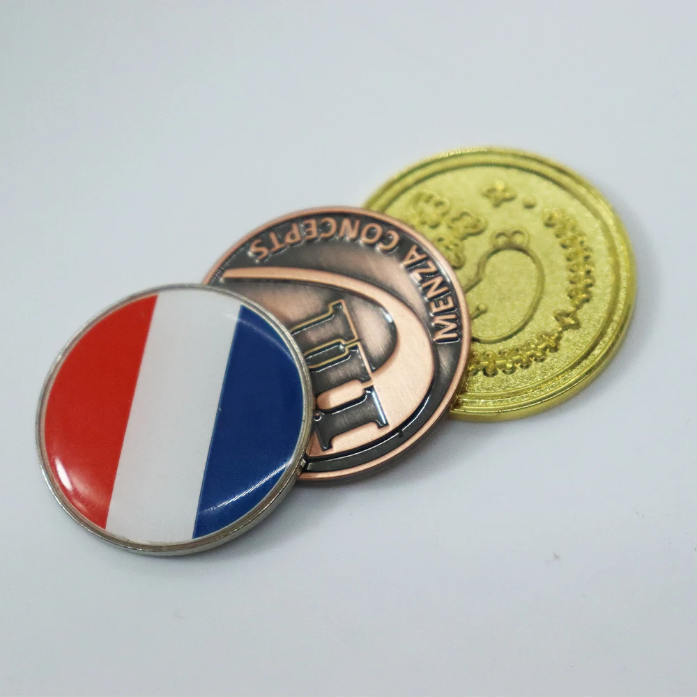 PRIMUS GOLF Best Price Various design Novelty Ball Markers 25mm 30mm Metal Magnetic Golf Ball Marker Golf Hat Clip