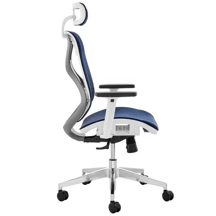 Woo Sillas ejecutivas De во эргономичный менеджер Регулируемый поворотный с высокой спинкой сетка офисные
