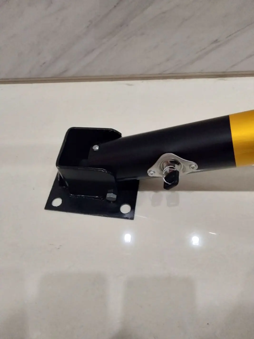 Height 670mm collapsible car parking bollard traffic warning post barriere parking divider bollards