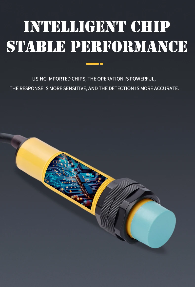 CR18-8DP Capacitive Sensor M18 DC10-30V PNP NO 8mm Detection Distance Proximity Sensor