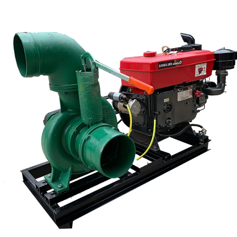 Fish pond pumping 6-inch water pump for farm irrigation with large diameter and high water output