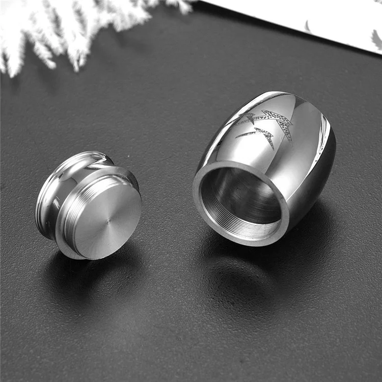 Pet urns Stainless Steel Small Mini Cremation Urn Keepsake Funeral for Memory