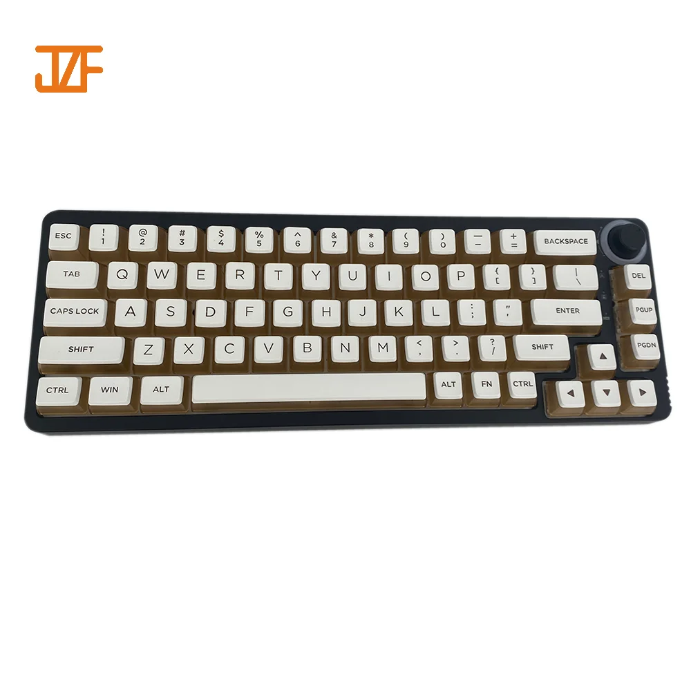 Shenzhen Factory Custom XDA 60% 80% Gaming Double Shot Keycaps Mechanical Keyboard Pbt Cherry Profile Pudding Keycaps