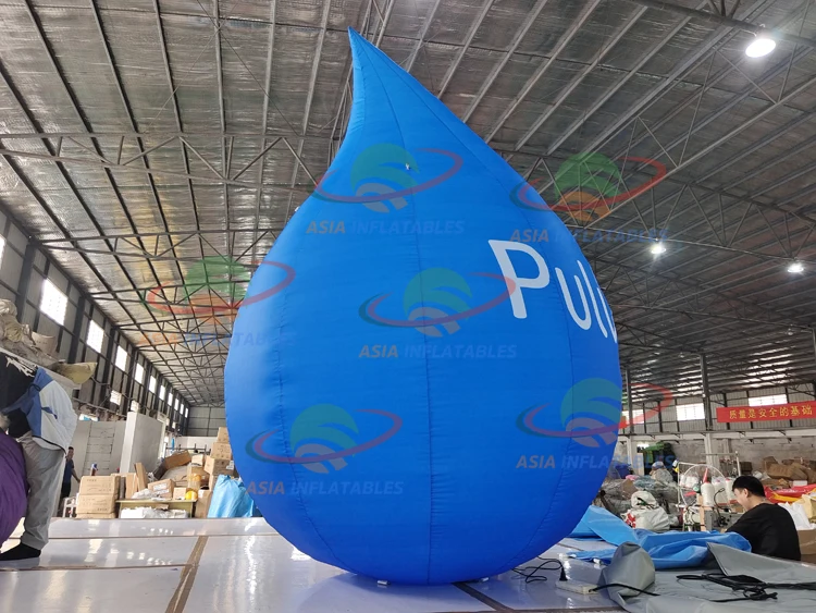 Hot Sale Inflatable Water Droplet Advertising Inflatable Balloon For Event
