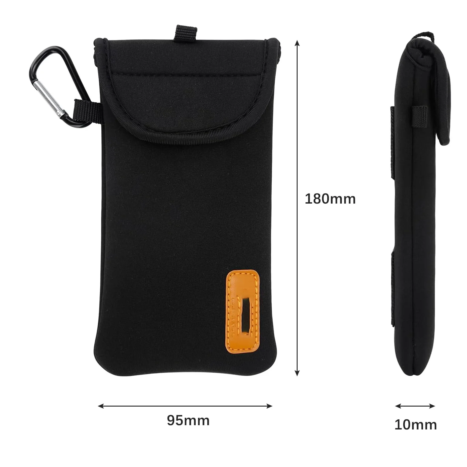 Universal Neoprene Smartphone Phone Sock Shock Impact Resistant Strap Sleeve Hiking Travelling Mobile Key Phone Pouch Phone Bag