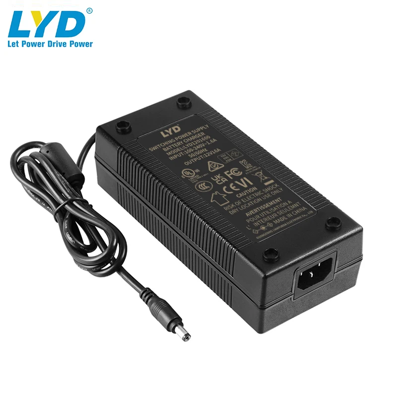  Настольный 12V 18A 216W импульсный источник питания адаптер с 4 контактный