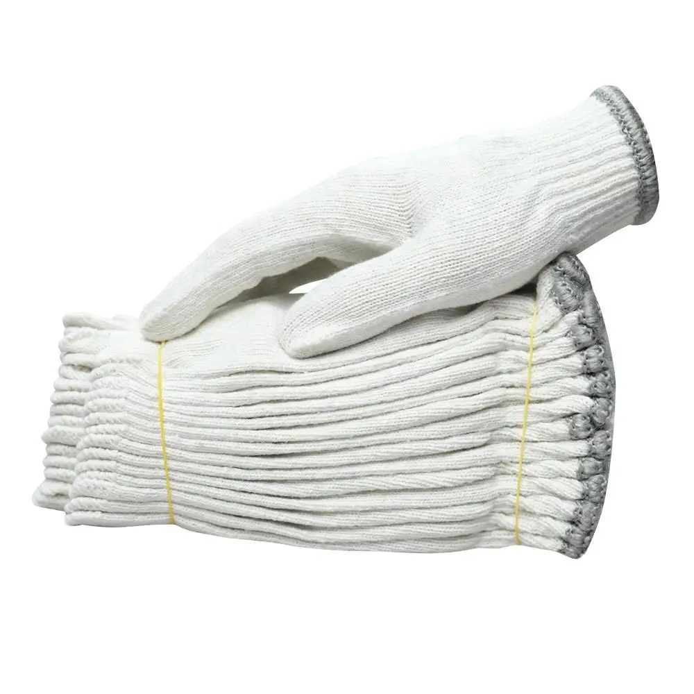 Industrial Protective Safety Work Glove Hand Cotton Knitted Gloves for Working