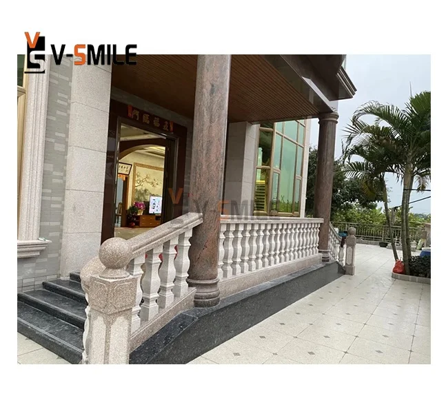 Home Decorating Carved Roman Granite Stone Pillar Granite Column Wedding Roman Pillars