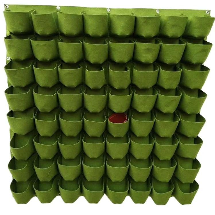 Wall-hung melon fruit and vegetable planting fabric bags can be customized thickened fabric pot gallon with handles