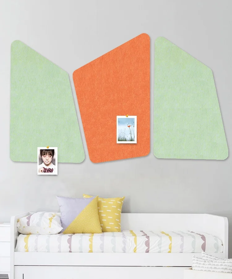 
Set of 3 family notice wall sticker decoration felt pin board bulletin board 