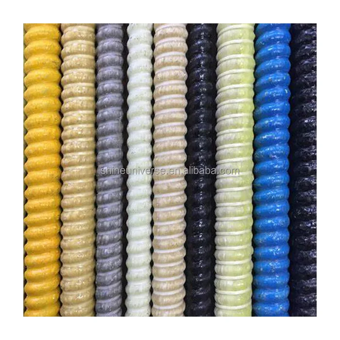 Заводская цена, высокопроизводительный арматура из стекловолокна для строительства, прочный профиль FRP, базальтовый арматура из стекловолокна