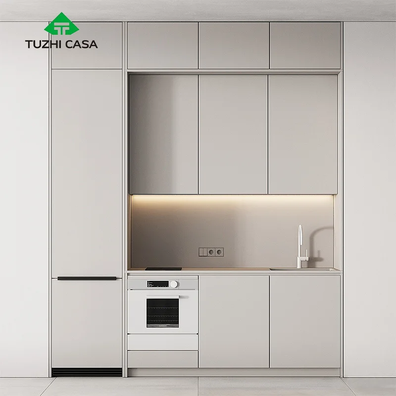 TUZHI CASA современные кухонные шкафы набор мебели производство небольших кухонных шкафов для маленькой комнаты идеи дизайна