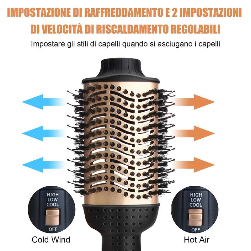 
One Step Hair Dryer And Volumizer Hot Air Brush Styler For All Hair 