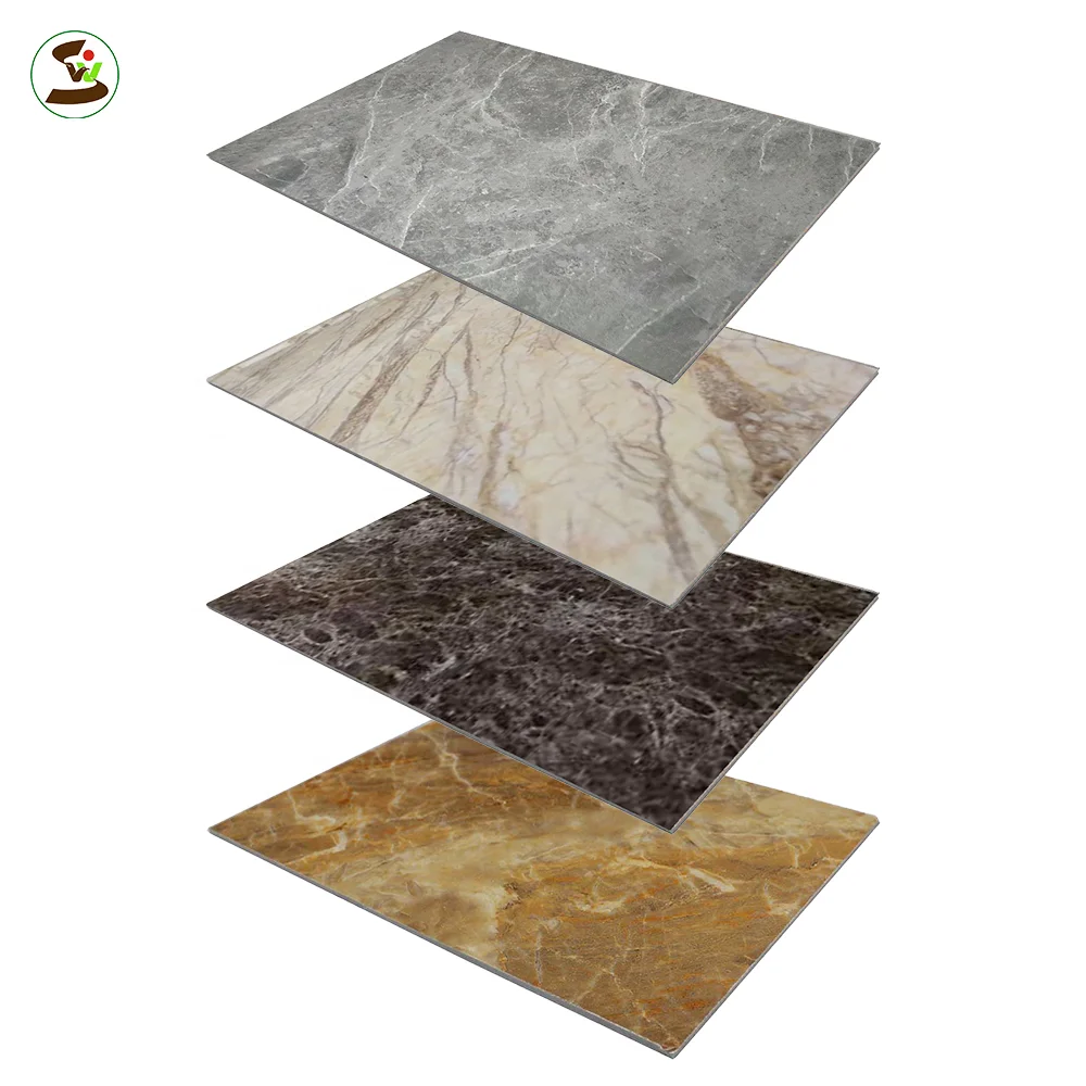 1220x2440mm 1220x2800mm 3mm pvc uv marble sheet price