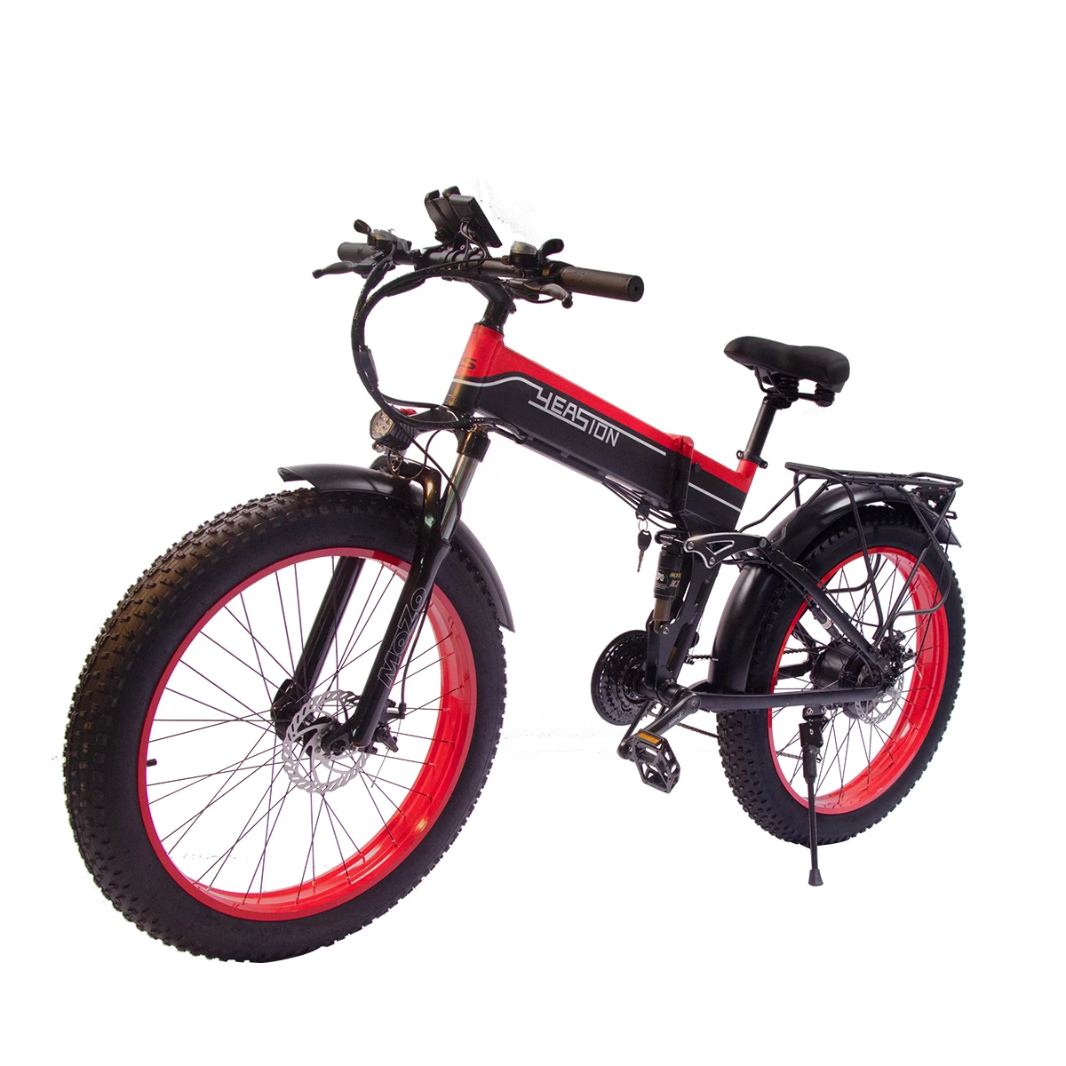 Велосипед электрический складной, колеса 26 х4, 0 колеса, 48 В/1000 Вт, литиевый аккумулятор 14 Ач/48 В, горный электровелосипед