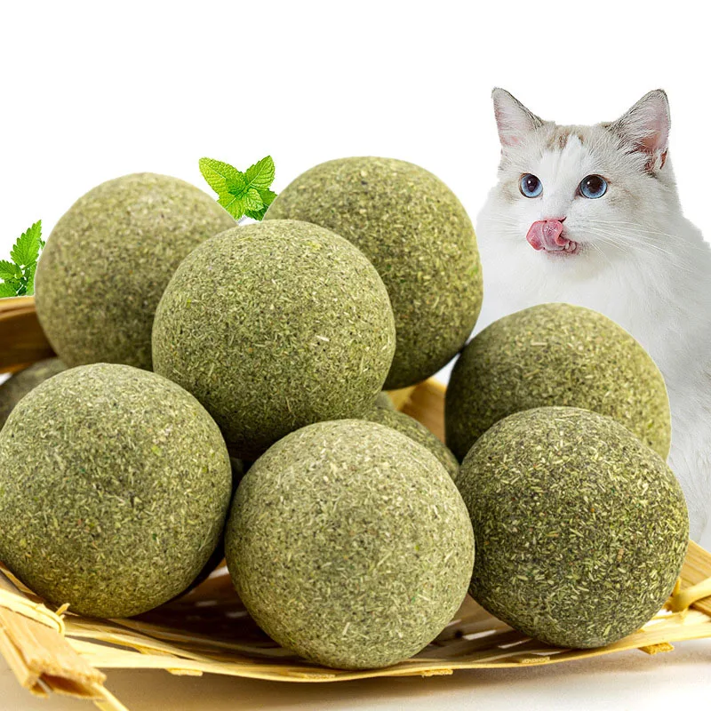 Factory Wholesale High Quality Catnip Bal Cat Mint Ball Cat Mint Ball For Cats