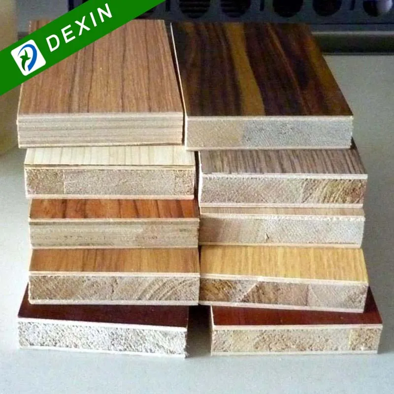 E0 E1 E2 Grade 18mm White Melamine Faced Block Board/Blockboard for Furniture