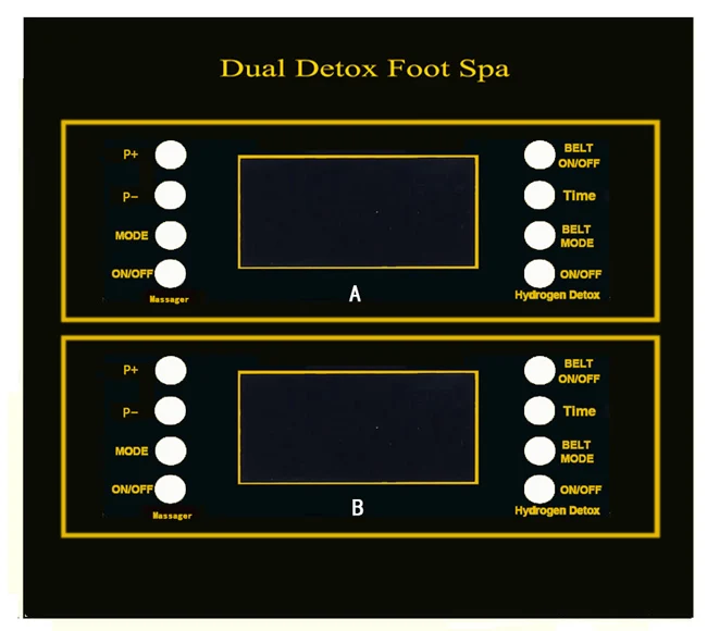Multifunction high effect life foot detox pad machine  array