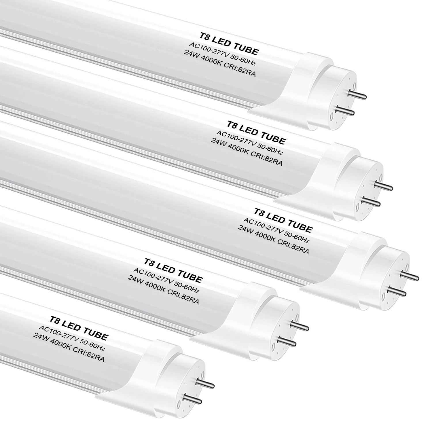 T8 G13 EVG KVG VVG  Compatible with ballasts LED Tube 24W 150cm 135lm/w  -CE/ROHS/FCC