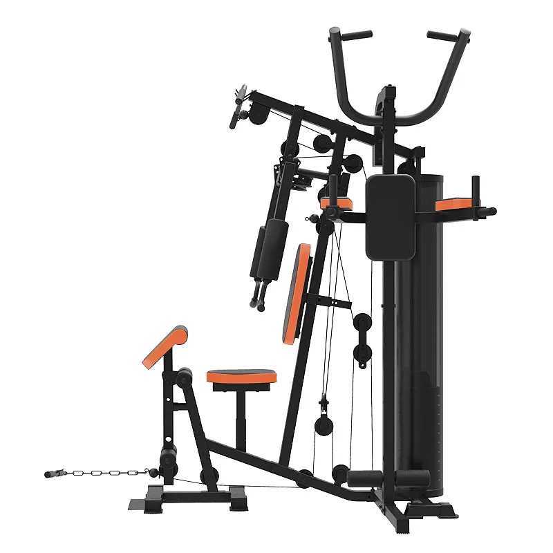 Best-selling worldwide Deluxe Gym Exercise Fitness Sports Equipment multifunctional station with 45kg weight stacks