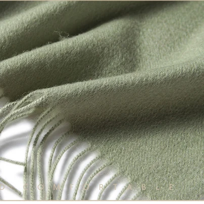 Multi Color Extra Large Size Soft Cashmere Scarf And Wool Shawl Wrap Elegant Design With The Tassels