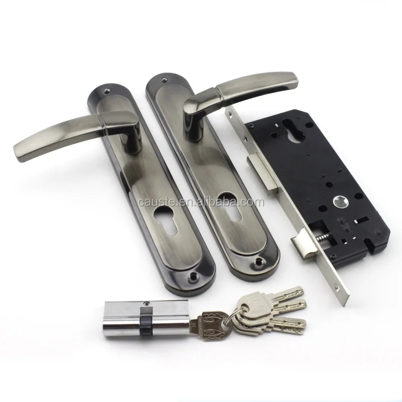 
Front door black iron door handles wrought iron door pulls furniture locks 