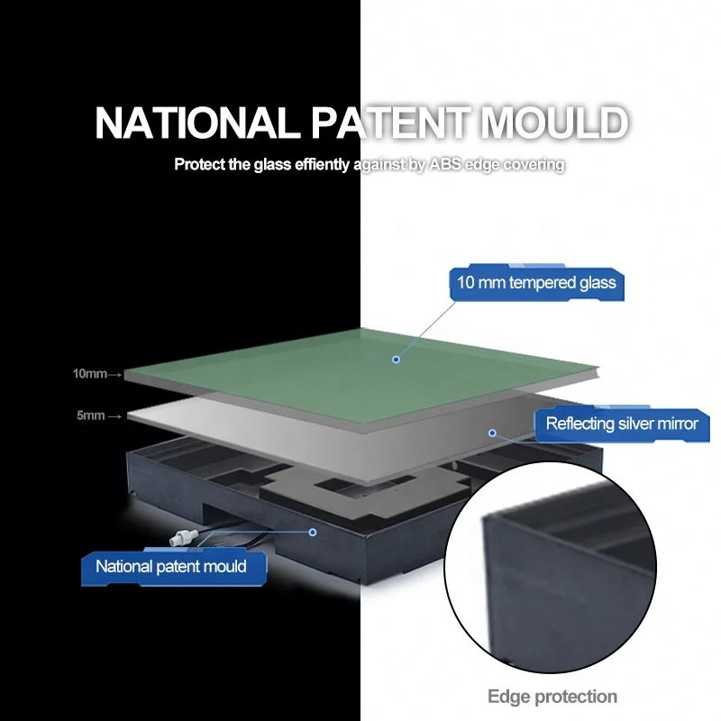 Most Popular Antislip Landscape Decor Dmx Led Colorful Dancing  Floors