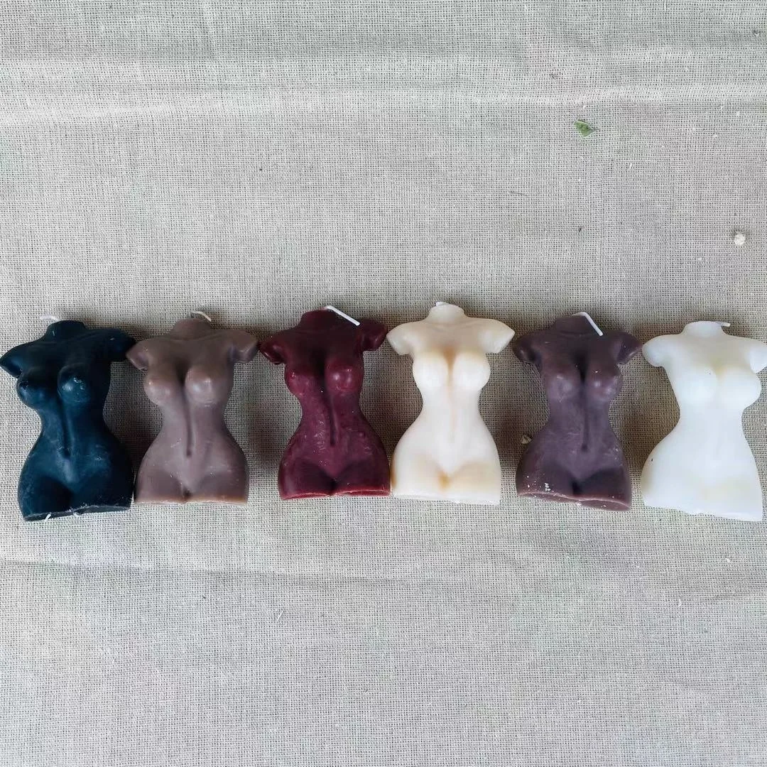 
LIGHTING LOVER modeling art women human torso female sexy body candle 