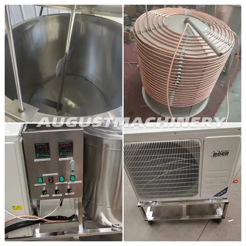 2024hot sell calf goat industrial for sale mini milk pasteurizer and homogenizer machine price