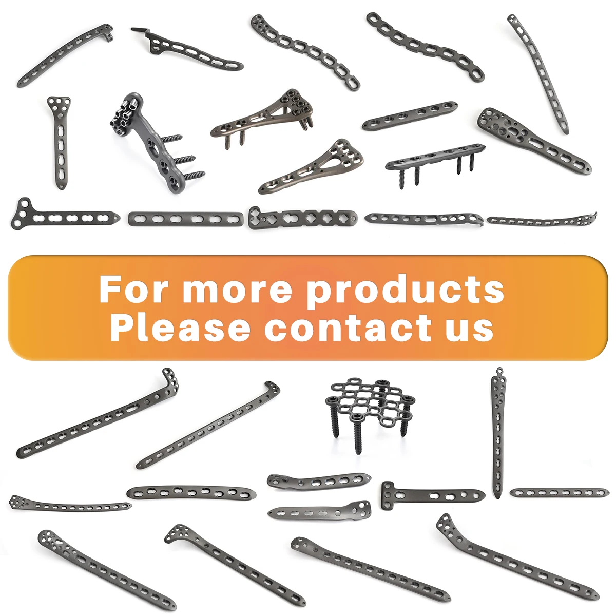 Universal Curved Ortho Implant Orthopedic Locking Plate, Ortopedia Placa Radio Distal Trauma Titanium Plates Orthopedic Implant