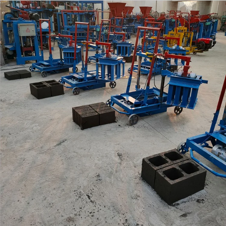Block Brick Maker Machine Manual Press Brick Making Machine Concrete Cement Hollow Brick Block Making Machine