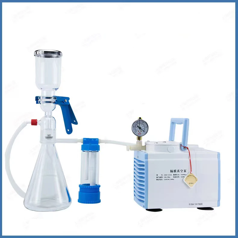 Multifunctional laboratory mini diaphragm air pump  and   Vacuum Filtration Set