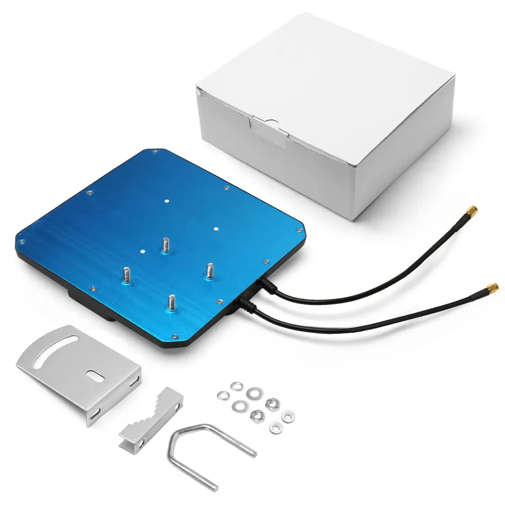 New Items Outdoor 4G High Gain Panel Antennas 4G LTE Outdoor MIMO Panel 18dbi 698-2690MHz Directional External Antenna