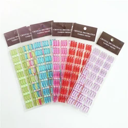 Wholesale colorful rhinestone DIY acrylic customized stone diamond decoration sticker