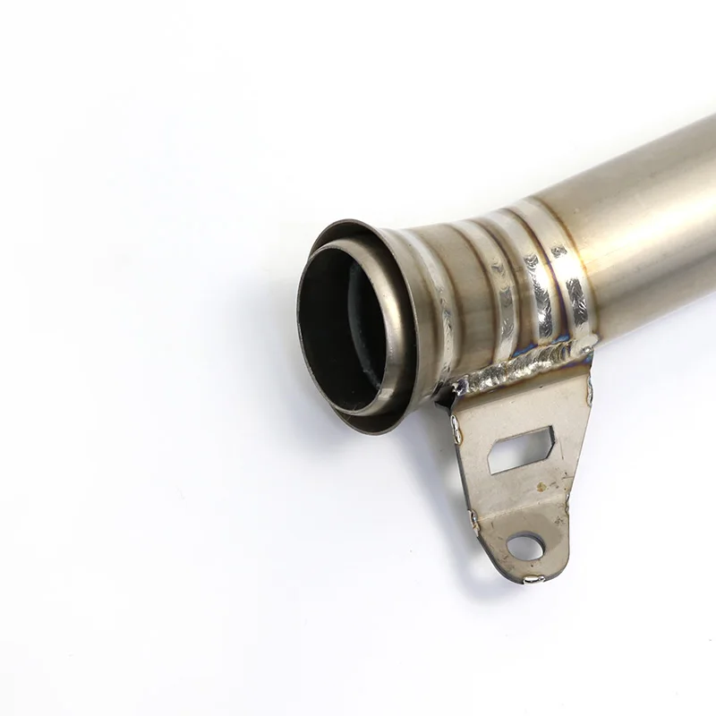 motorcycle titanium exhaust Mid Pipe Eliminator Header For DUKE 2012-2017 KTM 690 exhaust for bikes muffler