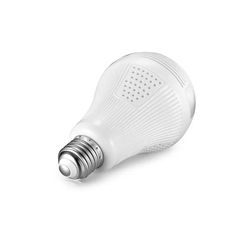 360 degree wifi 1080p fisheye ip bulb security surveillance bulb cctv camera with night vision