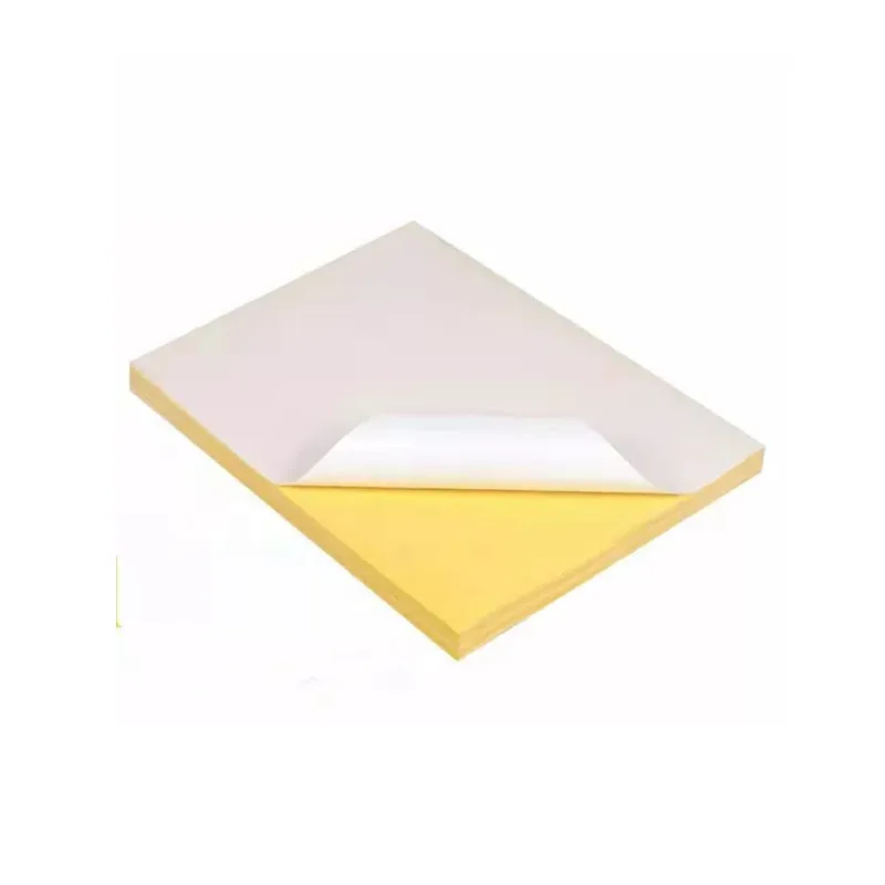 China Factory Sheets A4 Size Printable Glossy Self Adhesive Sticker Paper