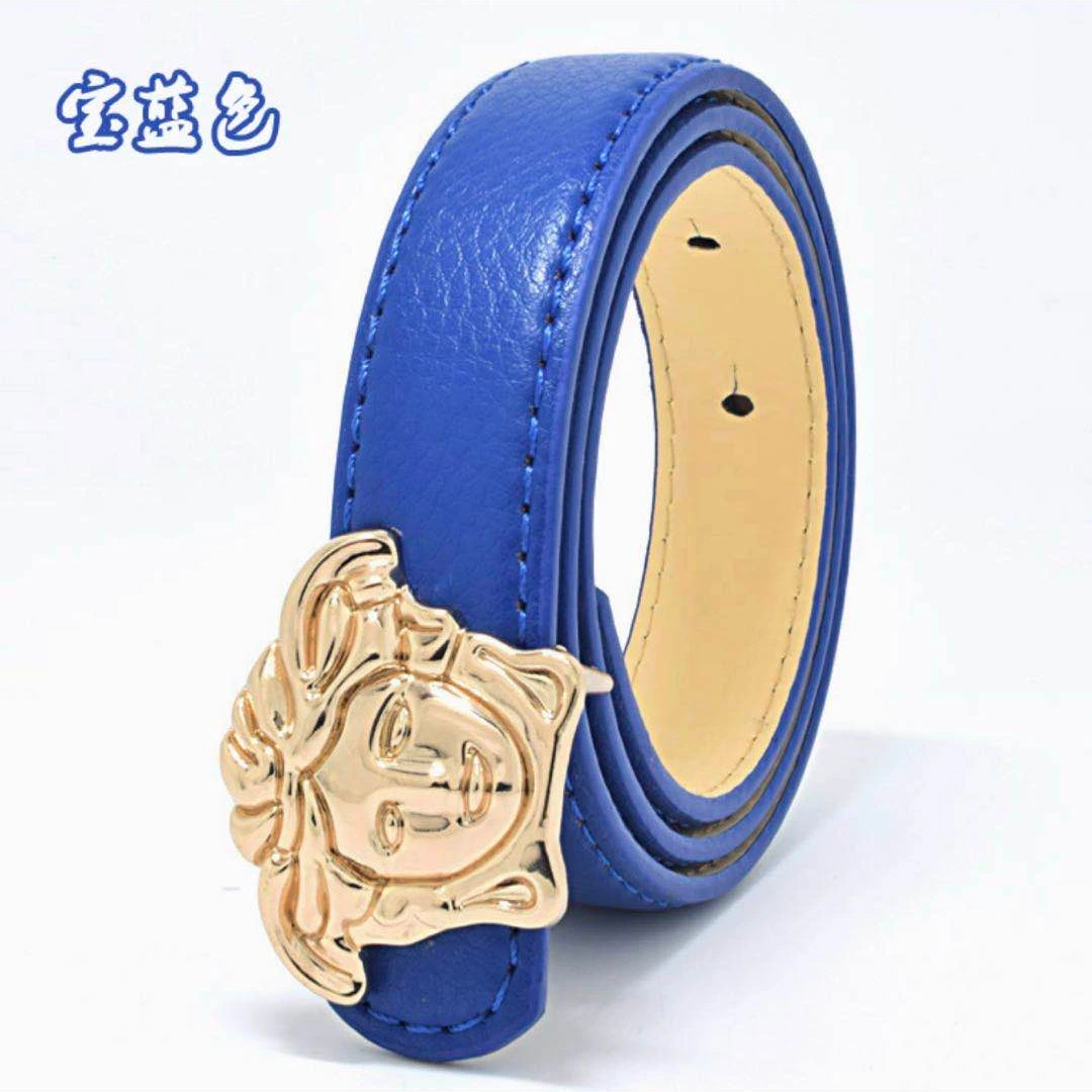 80 cm little luxury kids belt with fashionable letters and 2-8 years old kids designer belts