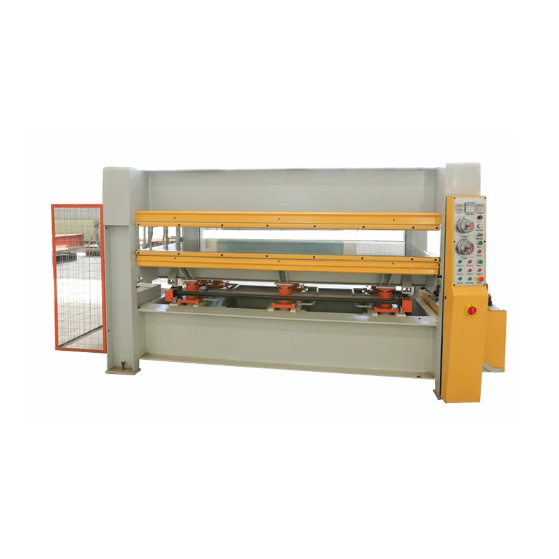 high quality hot press machine  hot vacuum PVC membrane press glue machinery