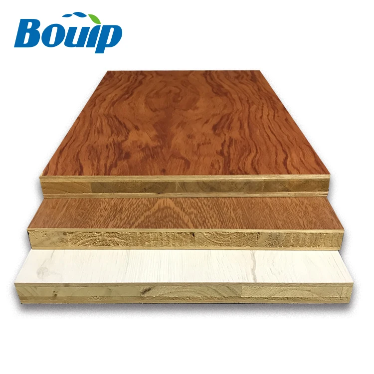Melamine Laminated Board 18 mm Thickness Block Board