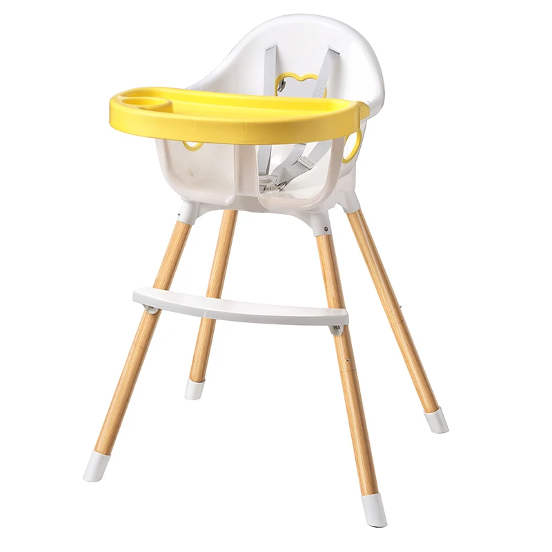Easy to assemble Simple Multi-function children dinner growth of eat feeding chair baby dining high chair for kids